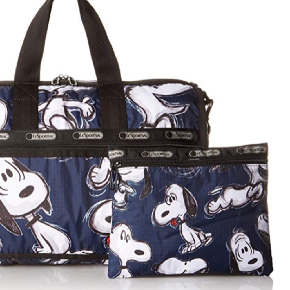 Lesportsac Snoopy Scape cosmetic pouch